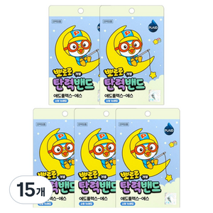 플레이드 뽀로로 탄력밴드, 16개입, 15개