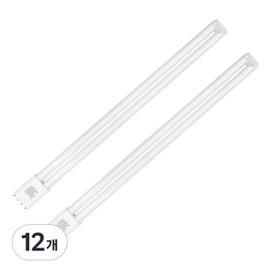 루미트론 HD LED 형광등 27W, 백색, 12개