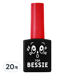 BESSIE 탑 젤, 20개, 11ml
