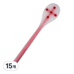 킹스로드 시원한 괄사 지압기 40cm, 멜란지보드 핑크, 15개