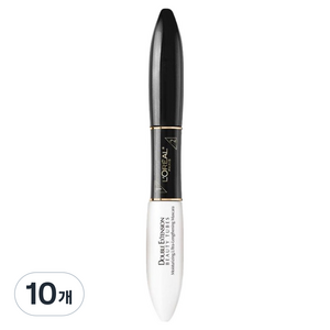 로레알파리 더블 익스텐션 뷰티 마스카라 베이스코트 7ml + 튜브 7ml, 혼합색상, 10개