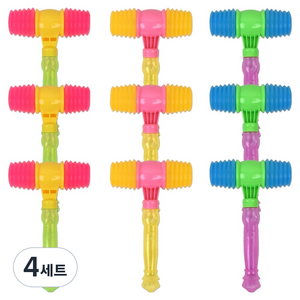 긴급 뿅망치 해머 9p 세트, 랜덤발송, 4세트