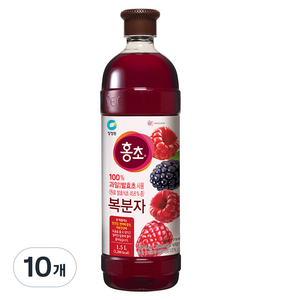 홍초 복분자, 1.5L, 10개