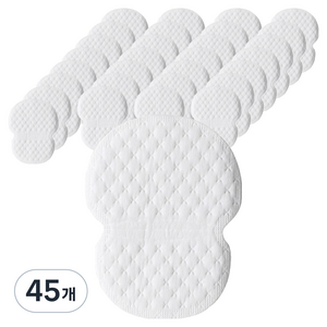 헬씨샵 겨드랑이 땀 흡수 패치 12.2 x 9 cm 10p, 45개