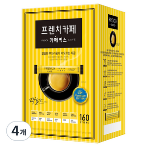 프렌치카페 카페믹스 마일드, 11.1g, 160개입, 4개