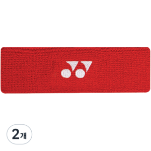요넥스 헤어밴드 239BN003U, RED, 2개