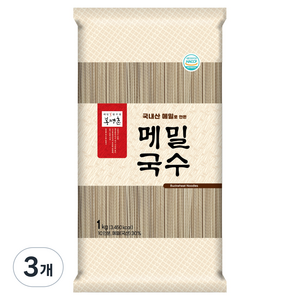 봉평촌 메밀국수, 1kg, 3개