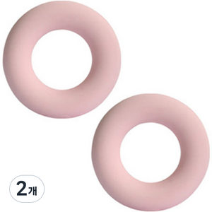 오마이남친 실리콘 도넛 악력기 2p, 베이비핑크, 2개