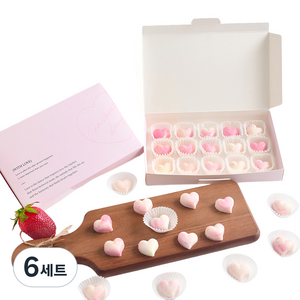 디유 핑크블라썸 초콜릿 만들기 세트, 6세트, 6종