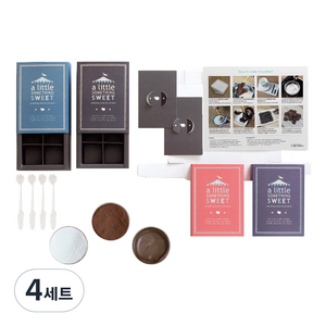 Something 파베 초콜릿 만들기 세트, 10종, 4세트