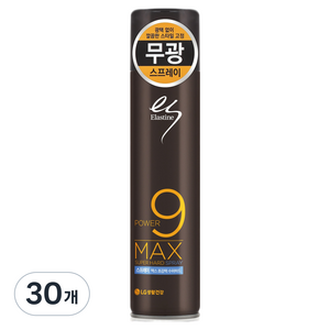 엘라스틴 맥스 수퍼하드 헤어 스프레이, 280ml, 30개