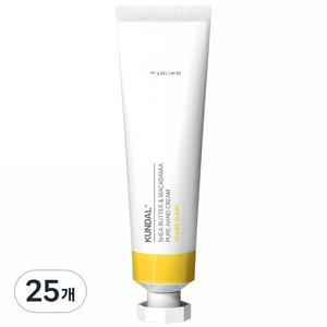 쿤달 시어버터 앤 마카다미아 퓨어 핸드크림 일랑일랑, 50ml, 25개