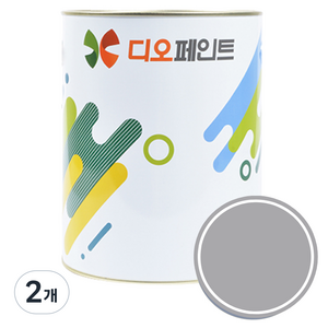 디오페인트 세라믹플러스 결로 곰팡이 방지용 페인트, 2개, 1L, 뉴트럴 44 페블그레이