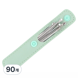 썬앤드림 심플 귀이개 B타입 그린, 90개