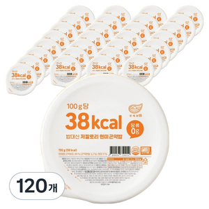 한채원 100g당 38kcal 밥대신 저칼로리 현미 곤약밥, 150g, 120개