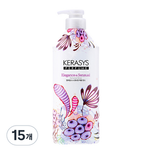 케라시스 퍼퓸 린스 엘레강스 앤 센슈얼향, 15개, 980ml
