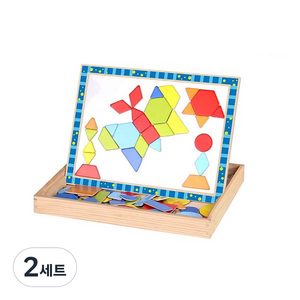 투키토이 뉴모양 자석퍼즐세트 027, 2세트, 78피스