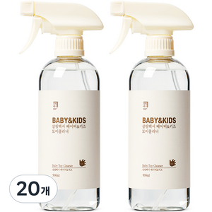 살림백서 베이비 앤 키즈 토이클리너, 500ml, 20개