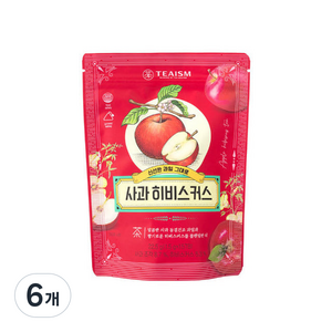 티이즘 사과 히비스커스, 1.5g, 15개입, 6개