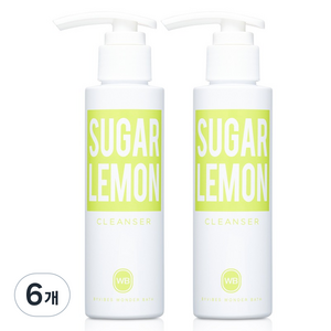 원더바스 조성아 레몬청 클렌저, 120ml, 6개