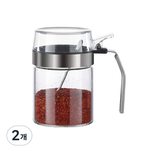 티도요 클립 스푼 양념통, 300ml, 2개