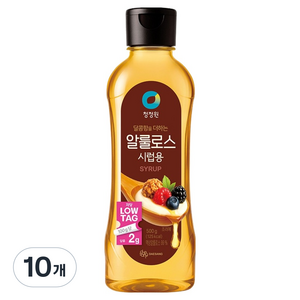 청정원 알룰로스 시럽용, 500g, 10개