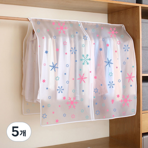 옷덮개 A7 눈송이 L 110 x 120 cm, 1개입, 5개