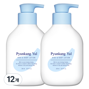 편강율 키즈 앤 베이비 로션 스위트허브, 590ml, 12개
