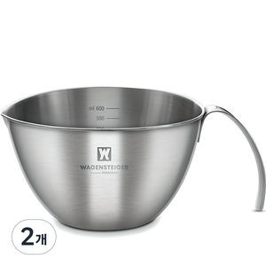 바겐슈타이거 스텐 계량볼, 혼합색상, 750ml, 2개