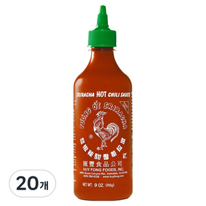 허이펑 스리라차 핫 칠리 시즈닝, 255g, 20개