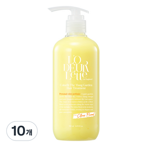 로더렛 인 잉글랜드 컬러핏 더 일랑 가든 헤어 트리트먼트, 500ml, 10개