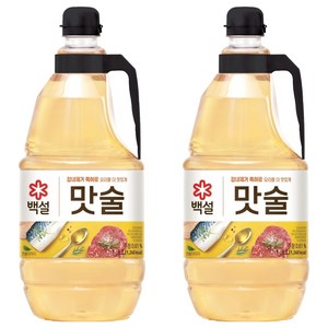백설 맛술, 1.8L, 2개