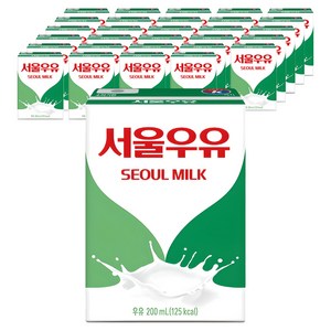 서울우유 멸균 흰우유, 200ml, 144개