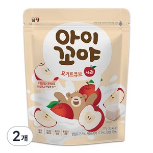 아이꼬야 요거트큐브, 2개, 17g, 사과