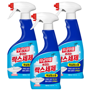 무균무때 뿌리는 락스세제, 500ml, 3개