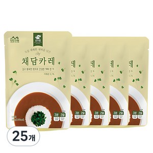 순수람 채담카레, 160g, 25개