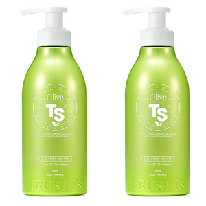 TS 올리브 단백질 헤어트리트먼트, 500ml, 2개