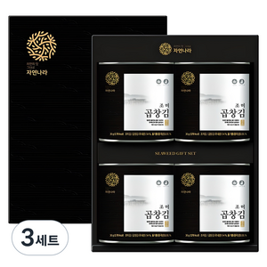 자연나라김 조미 곱창 캔김 30g 4p, 3세트