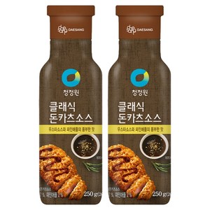 대상 청정원 클래식 돈카츠소스, 2개, 250g