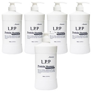 오로라 LPP 프로테인 한방 샴푸, 1L, 5개