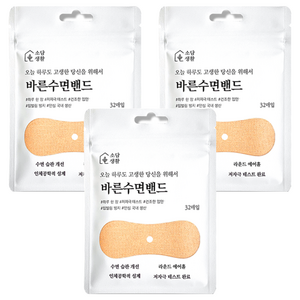 소담생활 바른수면밴드 32p, 3개