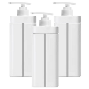 뉴앤룩 욕실 디스펜서 리필용기 720ml, 화이트, 3개