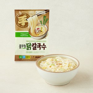 풀무원 닭칼국수 2인, 360g, 1개
