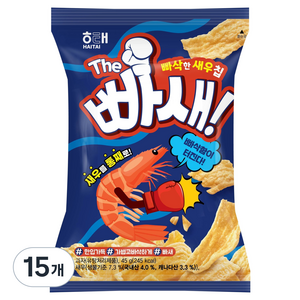 해태제과 빠새, 45g, 15개