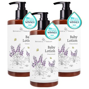 보타니컬테라피 베이비 로션 무향, 500ml, 3개