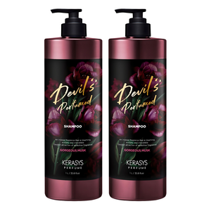 케라시스 데빌스 퍼퓸 샴푸 고저스 머스크, 1L, 2개