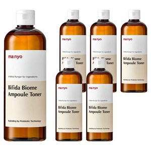마녀공장 비피다 바이옴 앰플 토너, 400ml, 6개