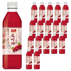 양반 오미자 음료, 500ml, 18개