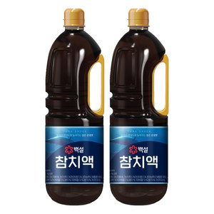 백설 참치액, 2.1kg, 2개