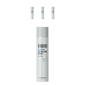 다슈 데일리 카페인 에어 홀딩 헤어스프레이, 180ml, 4개